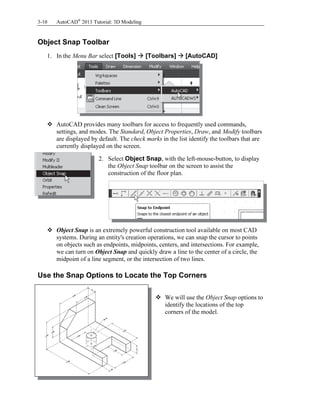 Autocad second level tutorial | PDF
