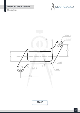 AUTOCAD 2D&3D PRACTICE DRAWING