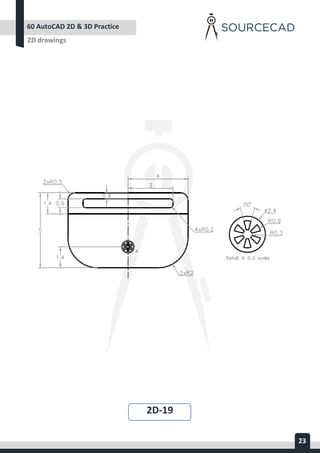 AUTOCAD 2D&3D PRACTICE DRAWING