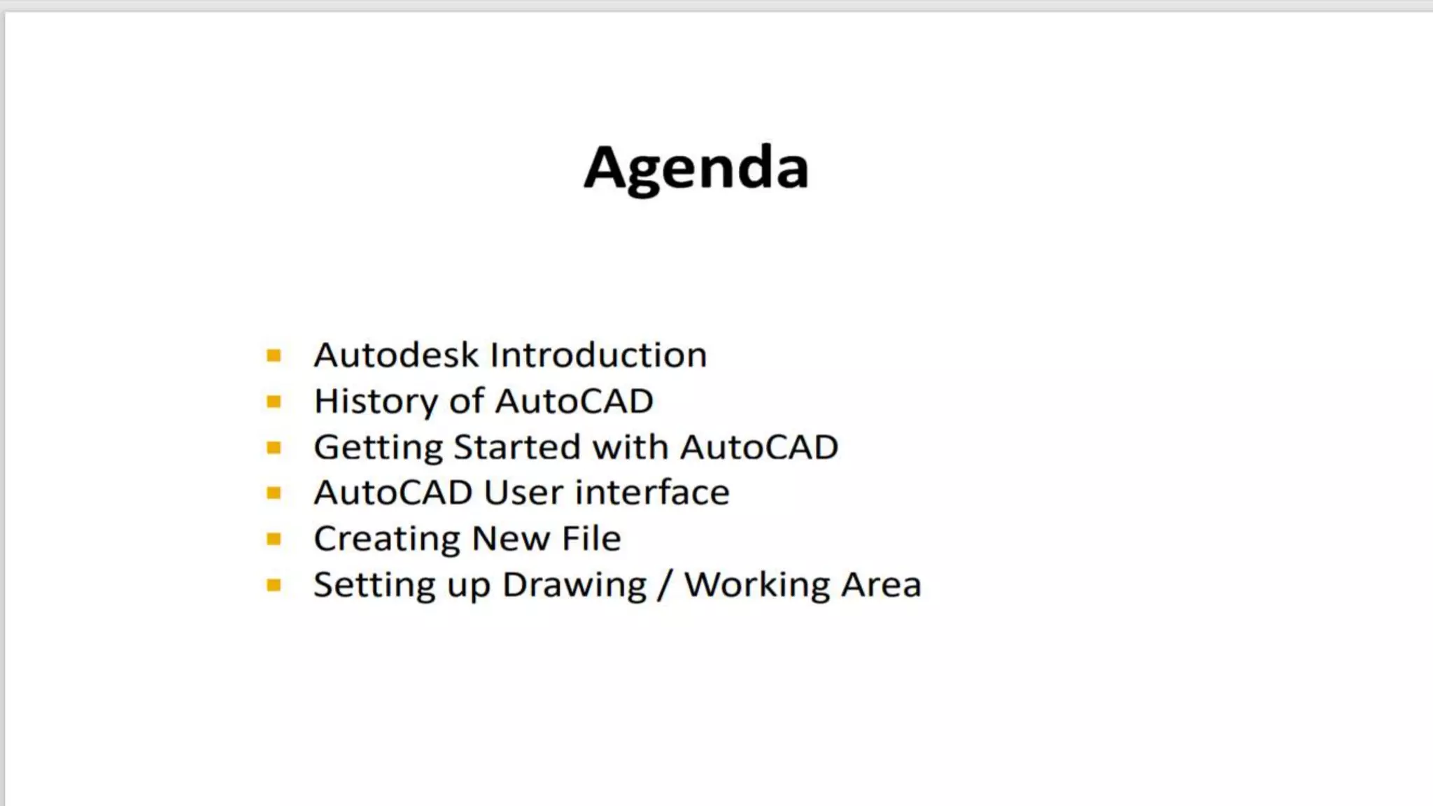 Autocad basics ppt