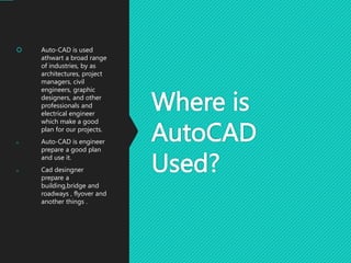 AutoCAD-Architecture.8367704.powerpoint.pptx | 3-D Graphics | Computer ... image.