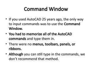 Comprehensive Introduction to AutoCAD 2010: Features and Usage Guide | PPTX