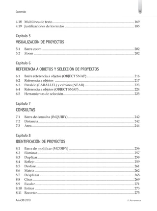Auto cad 2010 2 y 3 dimensiones - guía visual | PDF