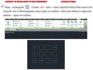 autocad 2016 tutorial - the array command ,... Autodesk AutoCAD 2016 | PDF