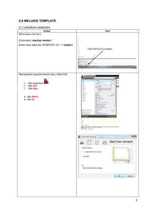Modul Autocad Autocad 2d modul aplikasi | PDF
