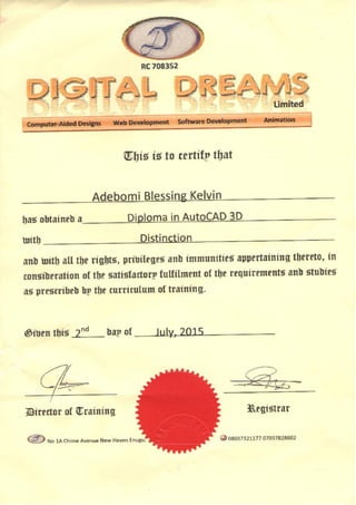 Certified Electronic Drafting
