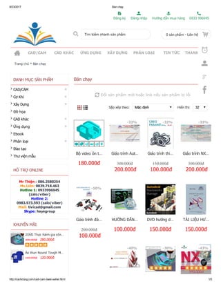 Nhà sách Quảng Đại - www.cachdung.com
Cung cấp sách kỹ thuật, chuyên ngành mới nhất, cập nhật nhất
 