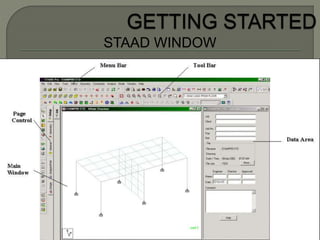 STAAD WINDOW
 