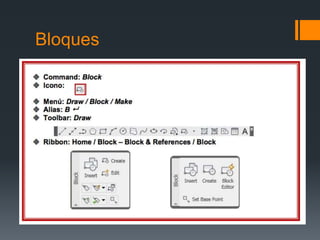 Bloques
 