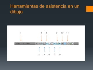 Herramientas de asistencia en un
dibujo
 