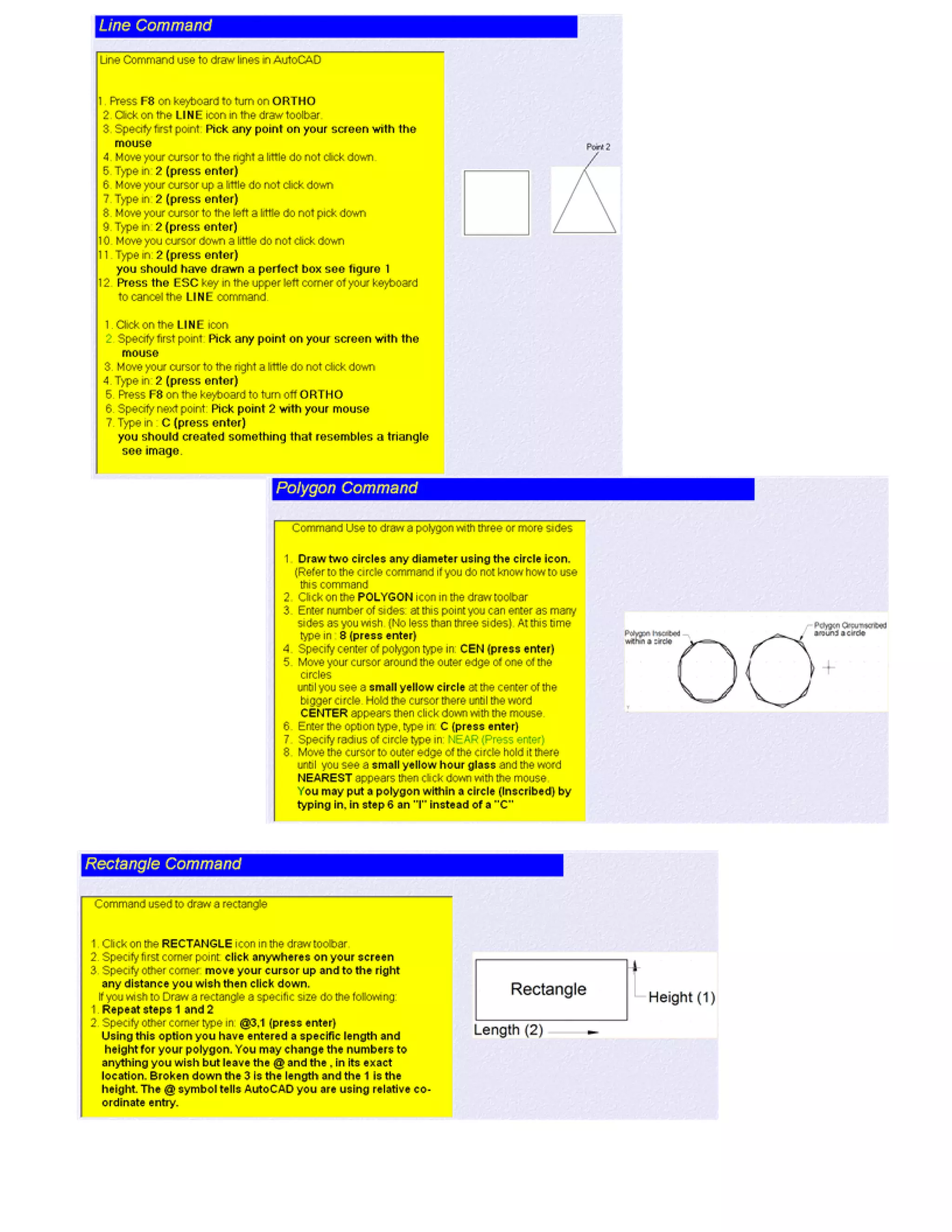 Autocad basics | PDF