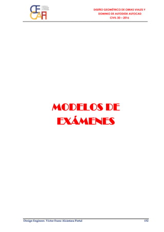 Design Engineer. Víctor Franz Alcántara Portal 152
MODELOS DE
EXÁMENES
 