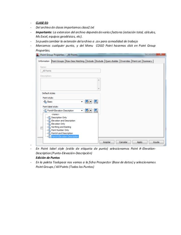 Manual de Autocad civil 3 d 2012