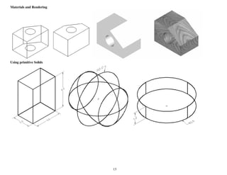 Solid Modelling Using Auto Cad Questions Autocad_Exercises.pdf