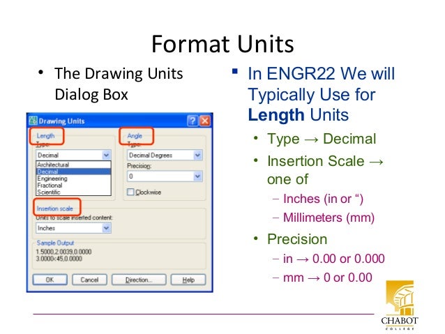 Auto cad introduction