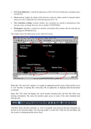 Auto cad material | DOCX