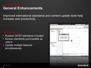 What S New In Autocad Mechanical 2011 Ppt