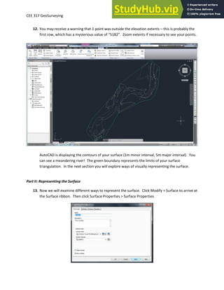 Autocad Note Option AUTOCAD NOTES | PDF