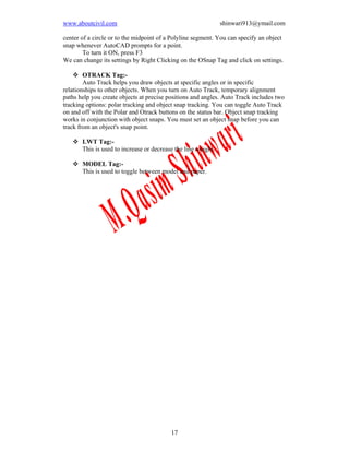 Autocad notes (2004) | PDF