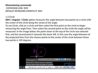 Introduction and Basic commands of Auto CAD ppt BY KRT | PPTX