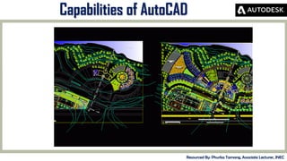 MID-TERM REVIEW, 2017
Capabilities of AutoCAD
Resourced By: Phurba Tamang, Associate Lecturer, JNEC
 