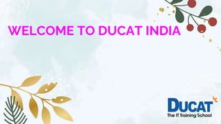 WELCOME TO DUCAT INDIA
 