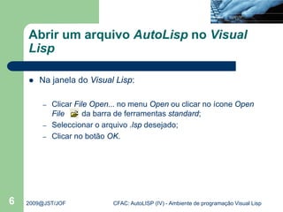 Auto cad visual lisp iv | PDF