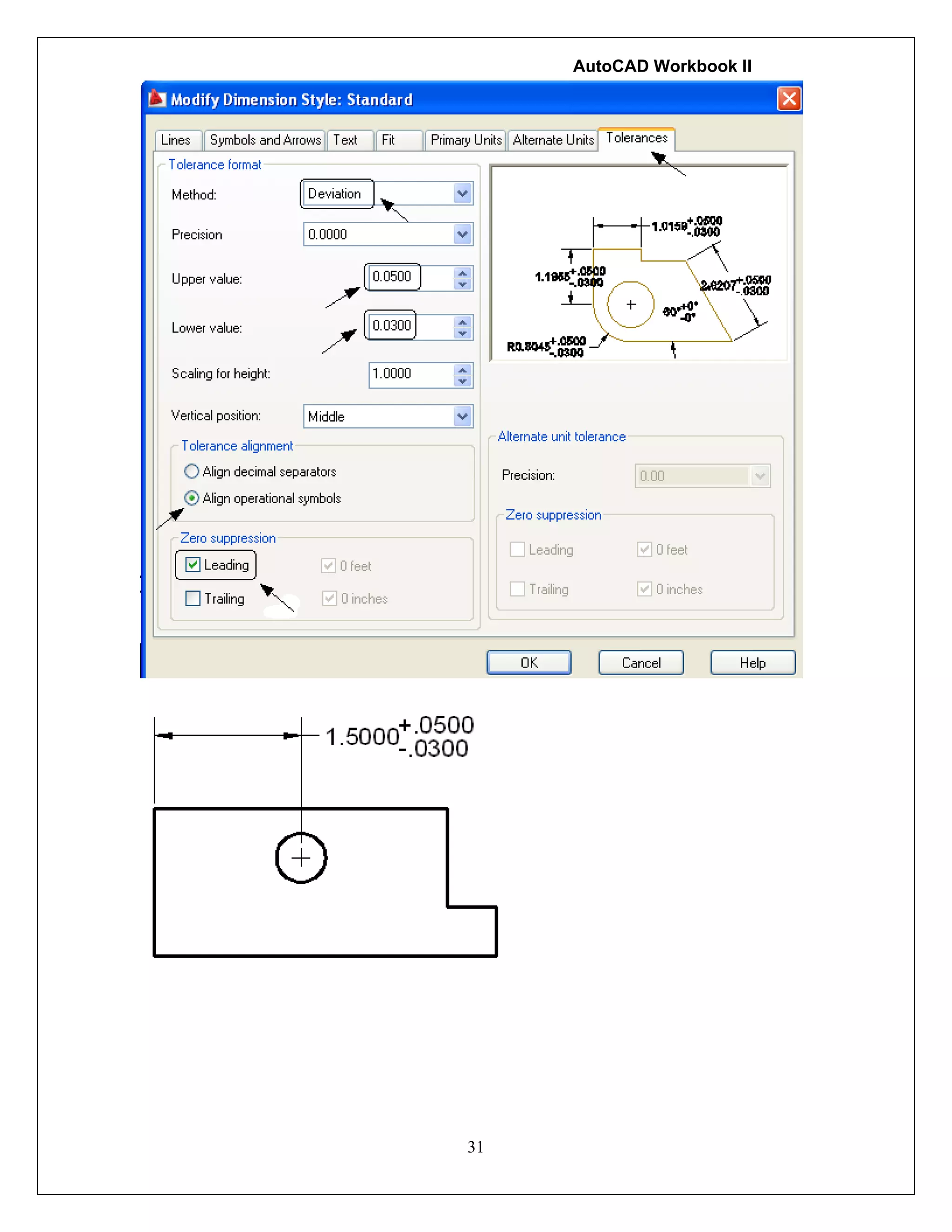 AutoCAD Workbook II
31
 