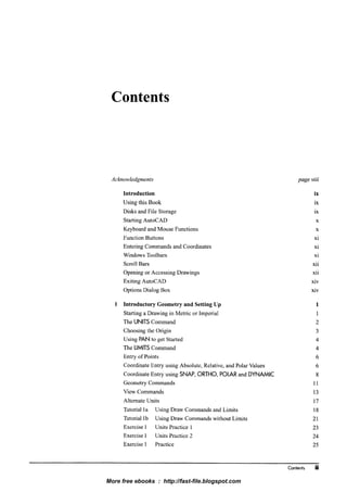 Advanced Autocad Notebook.pdf Auto cad workbook for architects and engineers | PDF