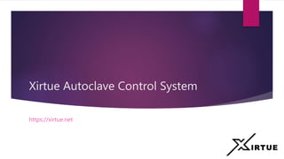 Autoclave service & controls system | PPTX