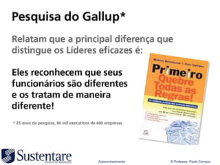 Autoconhecimento   © Professor Paulo Campos
 