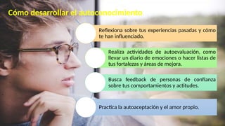 Presentación sobre el Autoconocimiento para bachillerato | PPTX