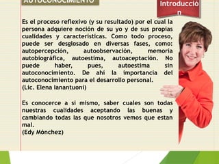 Autoconocimiento y Autoestima: Claves para el Desarrollo Personal y ...