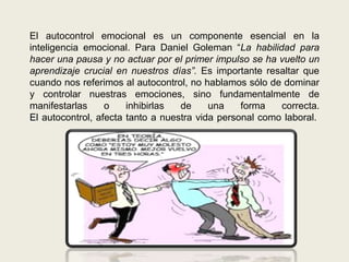 Autocontrol emocional | PPTX
