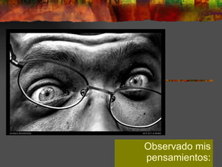Observado mis pensamientos: 