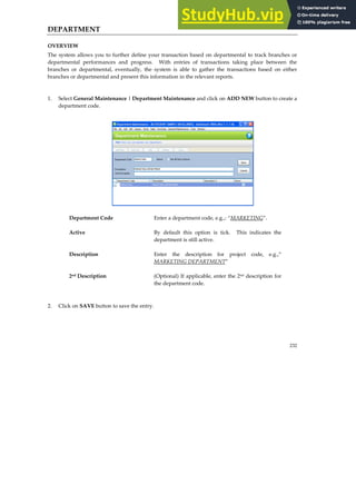 Autocount Pdf Gl AutoCount Accounting User Manual | PDF