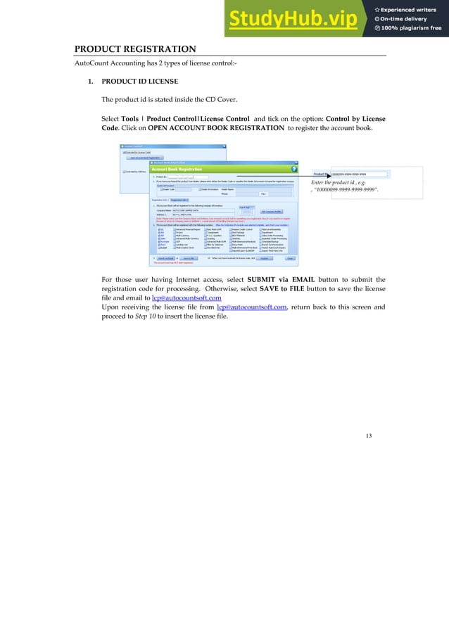 AutoCount Accounting User Manual | PDF | Business Accounting & Finance ...