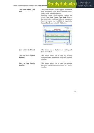 Autocount Pdf Gl AutoCount Accounting User Manual | PDF