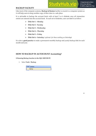 AutoCount Accounting User Manual | PDF