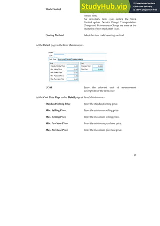 AutoCount Accounting User Manual | PDF