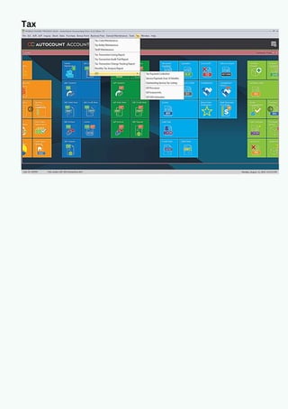 Autocount Pdf Gl AutoCount Accounting Software Brochure PDF | PDF