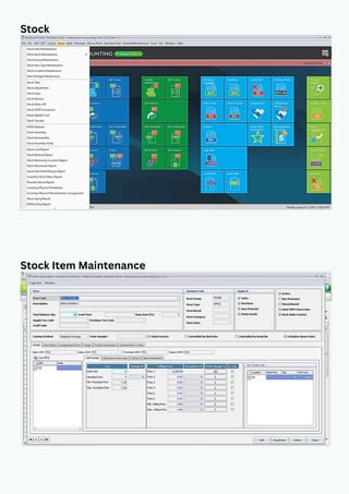 AutoCount Accounting Software Brochure PDF | PDF