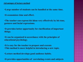 Distribute among the audience appropriate reading materials prior to the    presentation.