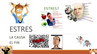 ESTRES
LA CAUSA
EL FIN
 