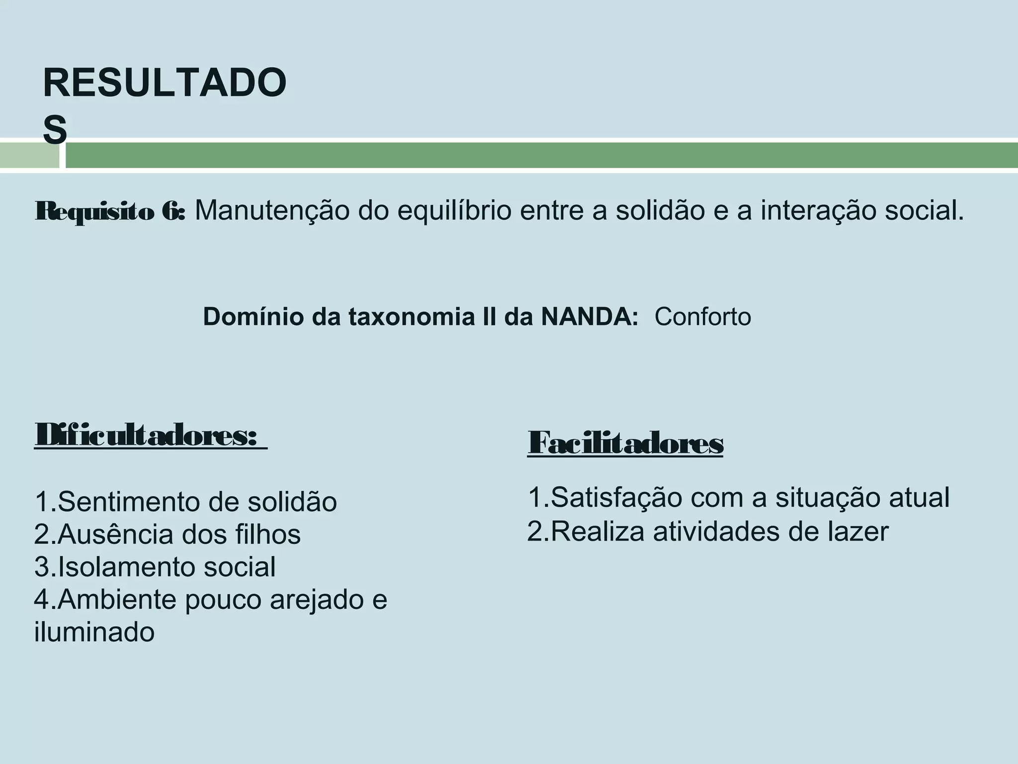 Autocuidado E Diagnósticos De Enfermagem Em Idosos Ppt