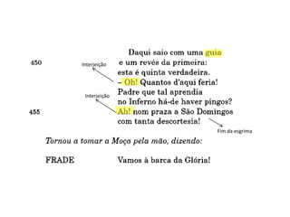Interjeição
Interjeição
Fim da esgrima
 