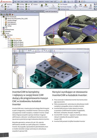 System CAM inventorcam dla Autodesk inventor | PDF