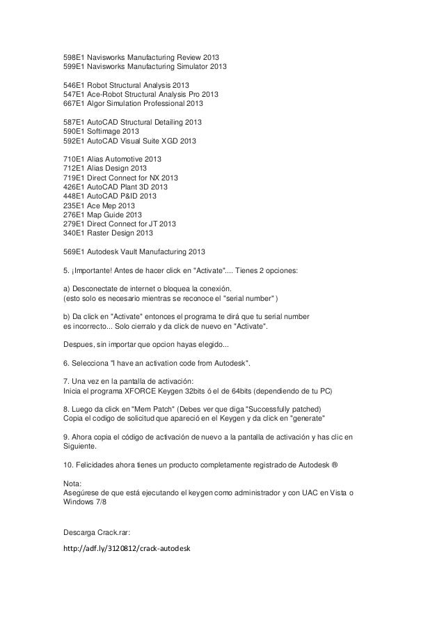 telecharger crack autodesk robot structural analysis professional 2013