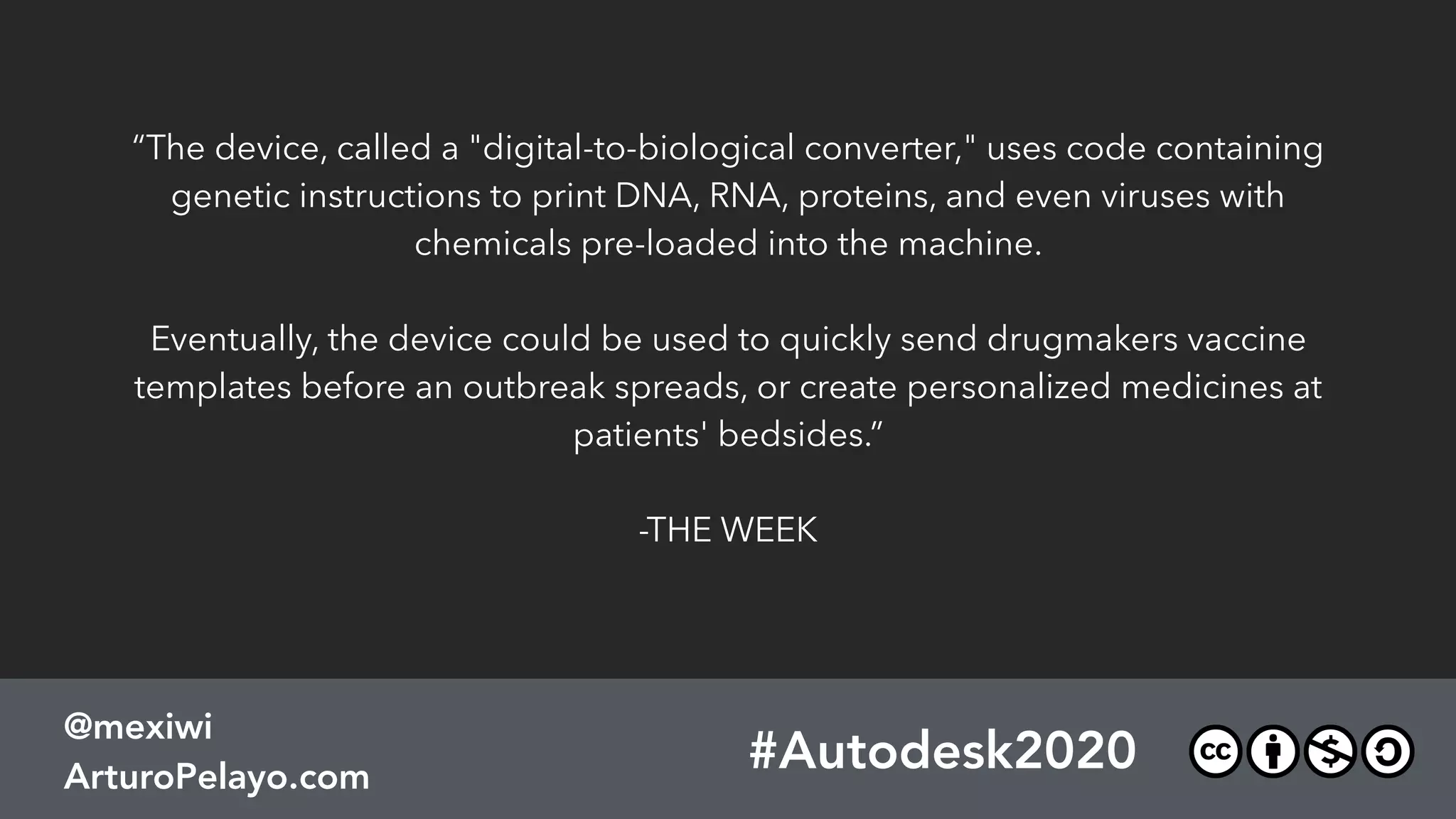 #Autodesk2020
@mexiwi
ArturoPelayo.com
 