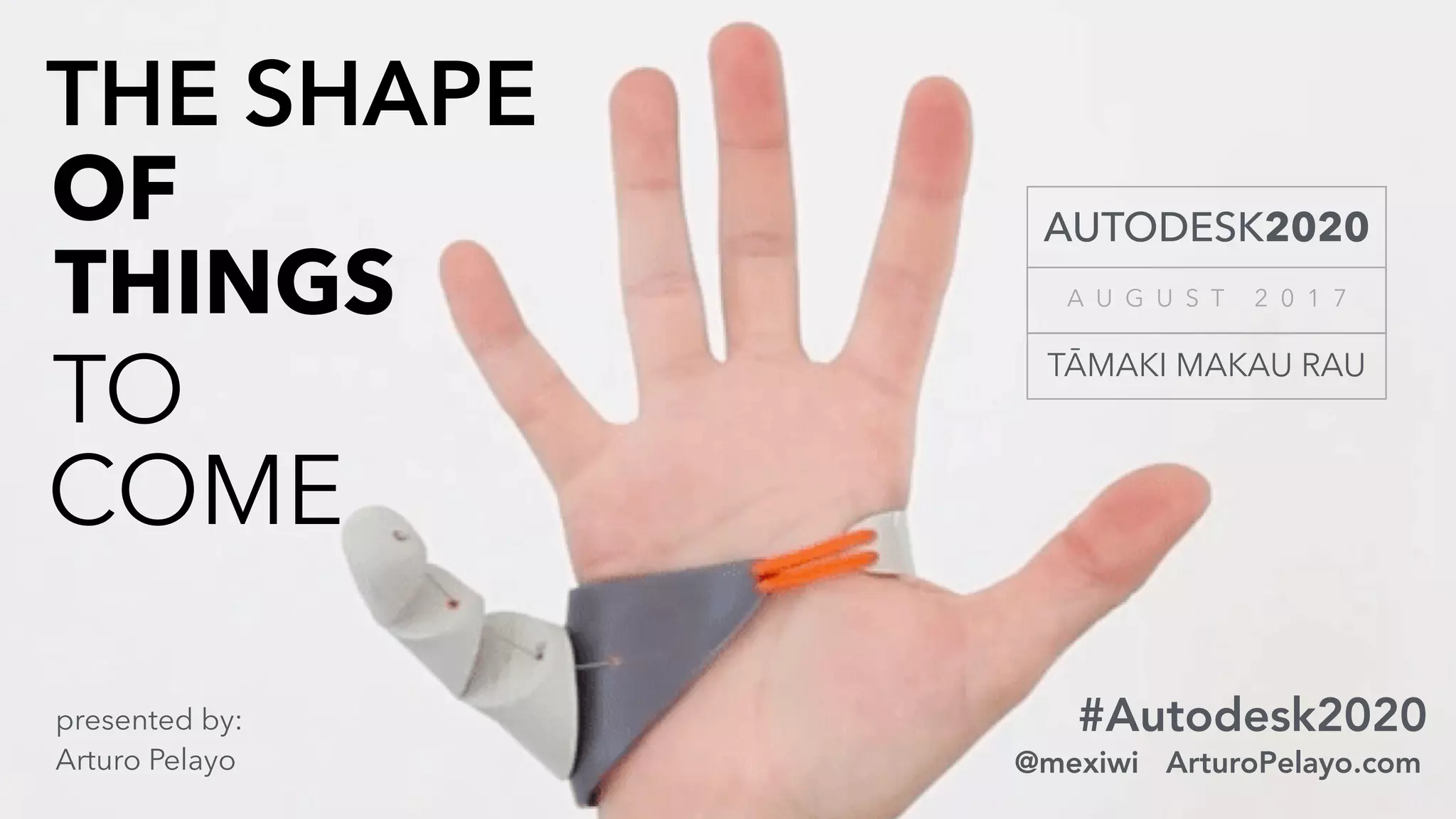 M I N I AT U R I Z AT I O N+ Rapid Cost Reduction
#PLATOONMX
@mexiwi
ArturoPelayo.com
#PRConf17
@mexiwi
ArturoPelayo.com
#Autodesk2020
@mexiwi
ArturoPelayo.com
 